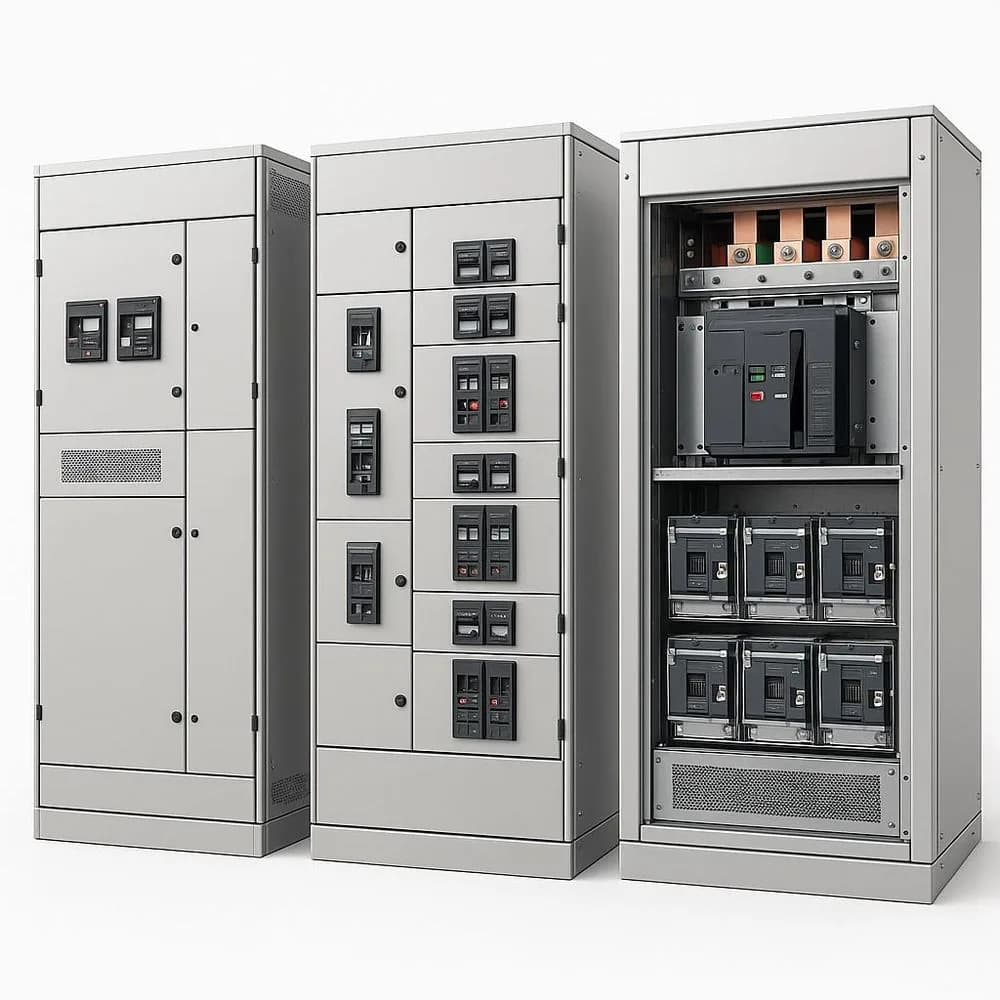 Low voltage distribution switchboard panels