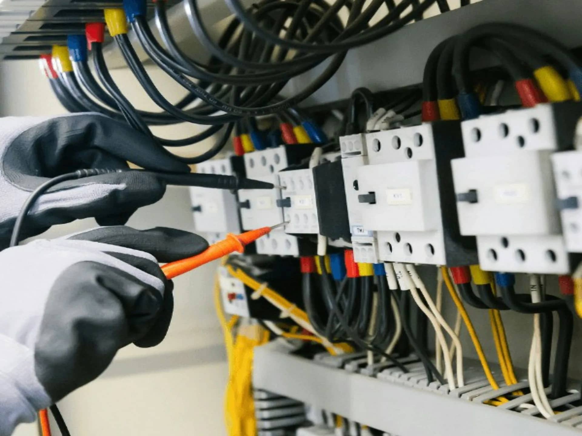 Engineer reviewing technical specifications and equipment documentation